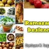 Ramazanda beslenme!
