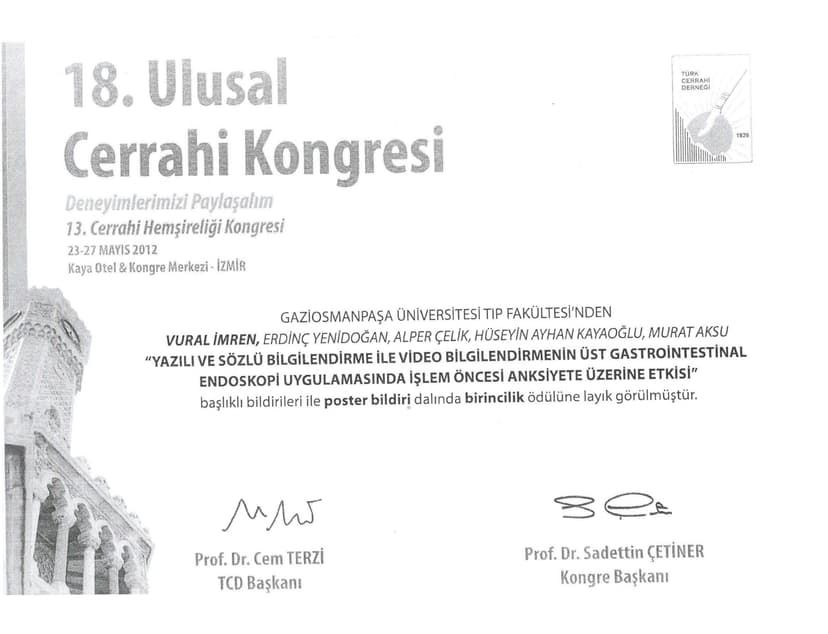 18. Ulusal Cerrahi Kongresi