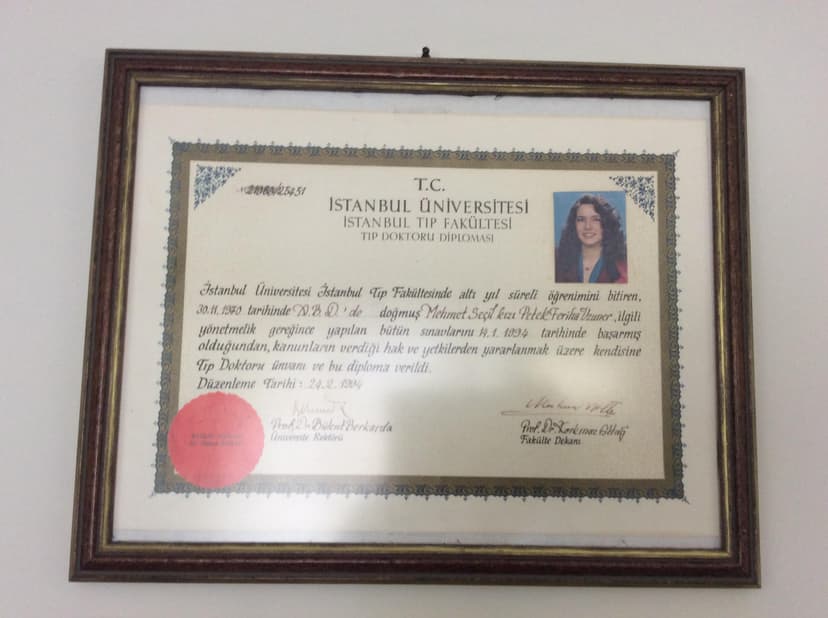 Tıp Doktoru Diploması